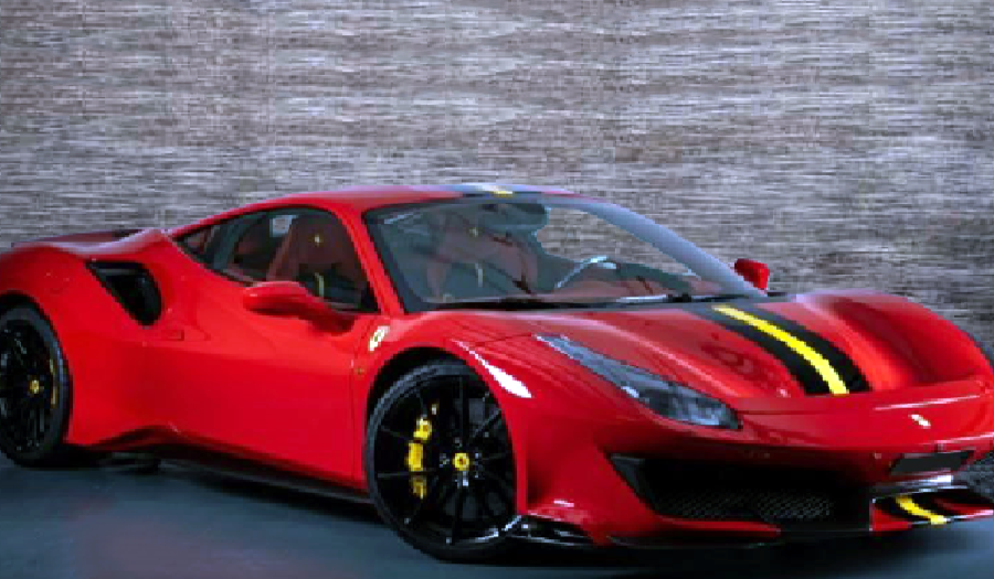 2019 FERRARI 488 PISTA - RED